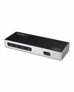 Acheter ✨ StarTech.com Station D'Accueil Double Écran 4K60Hz DisplayPort Et HDMI - Dock USB-C Et USB-A - Dock USB 3.0 Pour PC Portables US ⭐