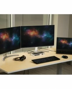 Acheter ✨ StarTech.com Station D'Accueil Double Écran 4K60Hz DisplayPort Et HDMI - Dock USB-C Et USB-A - Dock USB 3.0 Pour PC Portables US ⭐ -Lenovo shop startech com station d accueil doub 5