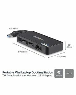 Offres ✨ StarTech.com Station D'accueil USB 3.0 Double Affichage DisplayPort 4K 60Hz Pour PC Portable 👍 9 Offres ✨ StarTech.com Station D'accueil USB 3.0 Double Affichage DisplayPort 4K 60Hz Pour PC Portable 👍 -Lenovo shop startech com station d accueil usb 1 1
