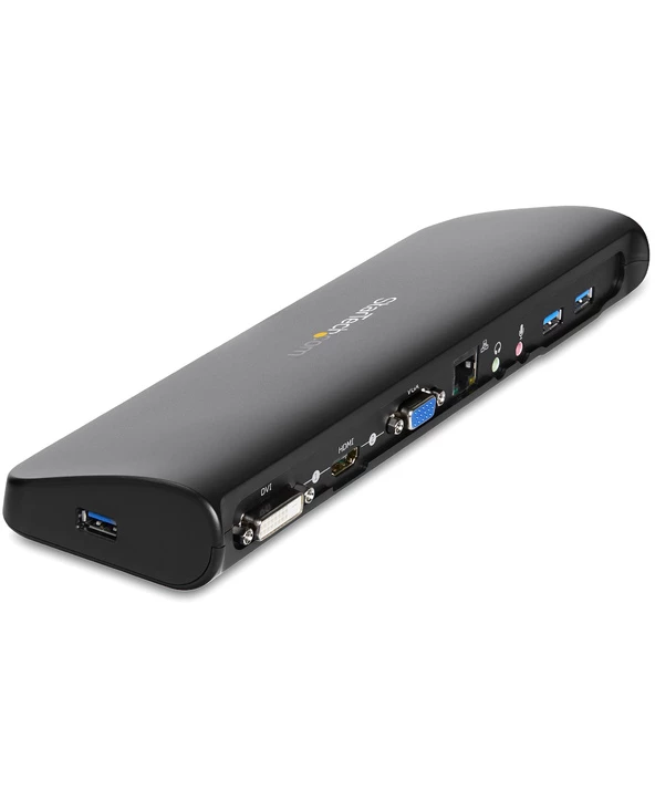 Offres 👍 StarTech.com Station D'accueil USB 3.0 Universelle Double Affichage Pour PC Portable - HDMI Et DVI / VGA Avec GbE Et Audio ❤️ 7 Offres 👍 StarTech.com Station D'accueil USB 3.0 Universelle Double Affichage Pour PC Portable - HDMI Et DVI / VGA Avec GbE Et Audio ❤️ – Image 5