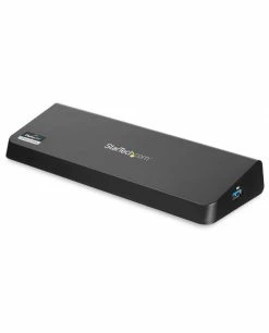 Promo 🔥 StarTech.com Station D'Accueil USB 3.0 Double Écran Avec HDMI Et DisplayPort 4K - USB 3.0 Vers 4x USB-A, Ethernet, HDMI Et DP - 🎉