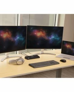 Promo 🔥 StarTech.com Station D'Accueil USB 3.0 Double Écran Avec HDMI Et DisplayPort 4K - USB 3.0 Vers 4x USB-A, Ethernet, HDMI Et DP - 🎉 -Lenovo shop startech com station d accueil usb 1 29