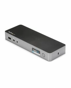 Remise 😀 StarTech.com Station D'accueil USB Type-C/A à Double Affichage Avec Power Delivery 100 W 😀 -Lenovo shop startech com station d accueil usb 1 49