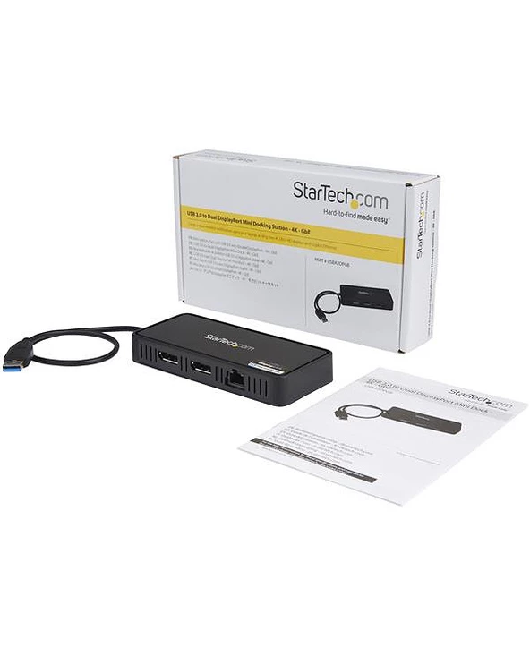 Offres ✨ StarTech.com Station D'accueil USB 3.0 Double Affichage DisplayPort 4K 60Hz Pour PC Portable 👍 8 Offres ✨ StarTech.com Station D'accueil USB 3.0 Double Affichage DisplayPort 4K 60Hz Pour PC Portable 👍 – Image 6