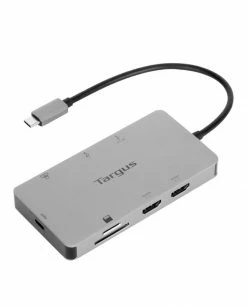 Grosses soldes 😀 Targus DOCK423EU Station D'accueil Avec Fil USB 3.2 Gen 1 (3.1 Gen 1) Type-C Argent 🎉