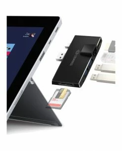 De gros 🤩 Terratec CONNECT Pro2 Avec Fil USB 3.2 Gen 1 (3.1 Gen 1) Type-A Noir 🎉