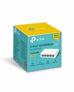 De gros 😉 TP-LINK LS1005 Commutateur Réseau Non-géré Fast Ethernet (10/100) Blanc 🥰 -Lenovo shop tp link ls1005 commutateur r seau n 4