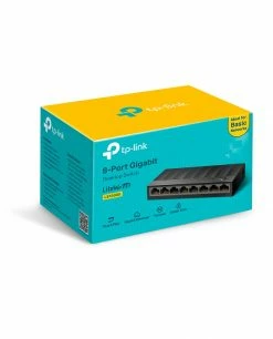 Coupon ❤️ TP-LINK LS1008G Commutateur Réseau Non-géré Gigabit Ethernet (10/100/1000) Noir 😉 -Lenovo shop tp link ls1008g commutateur r seau 1 4