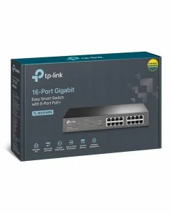 Meilleure affaire 🔥 TP-LINK TL-SG1016PE Commutateur Réseau Géré Gigabit Ethernet (10/100/1000) Connexion Ethernet, Supportant L'alimentation Via Ce ✔️ -Lenovo shop tp link tl sg1016pe commutateur r s 3