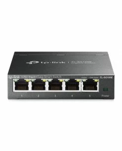 Nouveau đ TP-LINK TL-SG105E Commutateur RĂ©seau L2 Gigabit Ethernet (10/100/1000) Noir đ