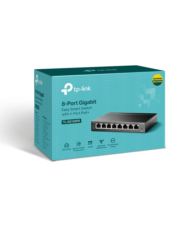 Meilleure vente 🥰 TP-LINK TL-SG108PE Commutateur Réseau Non-géré Gigabit Ethernet (10/100/1000) Connexion Ethernet, Supportant L'alimentation Via 😉 5 Meilleure vente 🥰 TP-LINK TL-SG108PE Commutateur Réseau Non-géré Gigabit Ethernet (10/100/1000) Connexion Ethernet, Supportant L'alimentation Via 😉 – Image 3