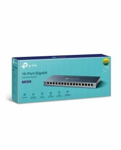 Meilleure vente 🔔 TP-LINK TL-SG116 Commutateur Réseau Non-géré Gigabit Ethernet (10/100/1000) Noir 😀 -Lenovo shop tp link tl sg116 commutateur r seau 5