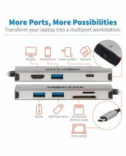 Le moins cher ❤️ Tripp Lite U442-DOCK5-GY Station D'accueil Avec Fil USB 3.2 Gen 1 (3.1 Gen 1) Type-C Gris 😉 10 Le moins cher ❤️ Tripp Lite U442-DOCK5-GY Station D'accueil Avec Fil USB 3.2 Gen 1 (3.1 Gen 1) Type-C Gris 😉 -Lenovo shop tripp lite u442 dock5 gy station d 1 2