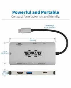 Le moins cher ❤️ Tripp Lite U442-DOCK5-GY Station D'accueil Avec Fil USB 3.2 Gen 1 (3.1 Gen 1) Type-C Gris 😉 11 Le moins cher ❤️ Tripp Lite U442-DOCK5-GY Station D'accueil Avec Fil USB 3.2 Gen 1 (3.1 Gen 1) Type-C Gris 😉 -Lenovo shop tripp lite u442 dock5 gy station d 1 3