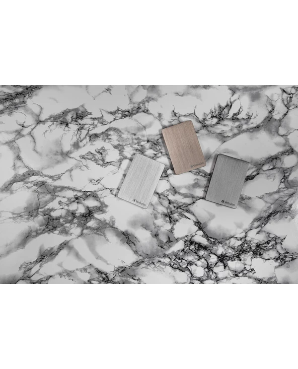 Meilleure affaire ❤️ Verbatim Disque Dur Portable Mince Store n Go ALU 2 To Gris 😍 4 Meilleure affaire ❤️ Verbatim Disque Dur Portable Mince Store n Go ALU 2 To Gris 😍 – Image 2