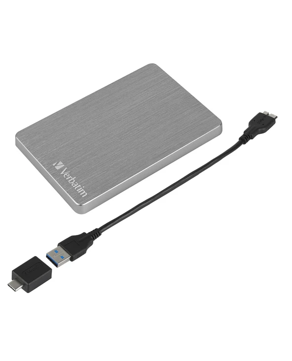 Vente flash 🧨 Verbatim Disque Dur Portable Mince Store n Go ALU 1 To Gris 🔥 5 Vente flash 🧨 Verbatim Disque Dur Portable Mince Store n Go ALU 1 To Gris 🔥 – Image 3