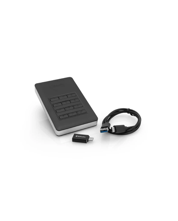 Le moins cher ✨ Verbatim Disque Dur Portable Sécurisé Store n Go Avec Accès Par Clavier 2 To 😉 5 Le moins cher ✨ Verbatim Disque Dur Portable Sécurisé Store n Go Avec Accès Par Clavier 2 To 😉 – Image 3