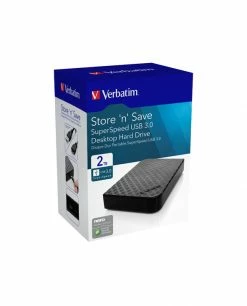 Sortie ???? Verbatim Store 'n' Save Disque Dur Externe 2000 Go Noir ???? -Lenovo shop verbatim store n save disque dur 1 5
