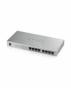Meilleur prix 🔔 Zyxel GS1008HP Non-géré Gigabit Ethernet (10/100/1000) Gris Connexion Ethernet, Supportant L'alimentation Via Ce Port (PoE) 🛒