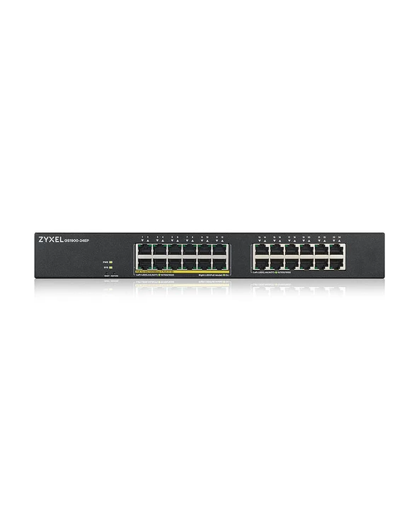 Promo ⭐ Zyxel GS1900-24EP Géré L2 Gigabit Ethernet (10/100/1000) Noir Connexion Ethernet, Supportant L'alimentation Via Ce Port (PoE) 😍 5 Promo ⭐ Zyxel GS1900-24EP Géré L2 Gigabit Ethernet (10/100/1000) Noir Connexion Ethernet, Supportant L'alimentation Via Ce Port (PoE) 😍 – Image 3