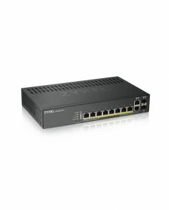 Top 10 🔔 Zyxel GS1920-8HPV2 Géré Gigabit Ethernet (10/100/1000) Noir Connexion Ethernet, Supportant L'alimentation Via Ce Port (PoE) 🎉
